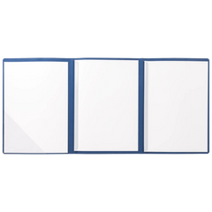 Präsentationsmappe 3-teilig | A4, dunkelblau