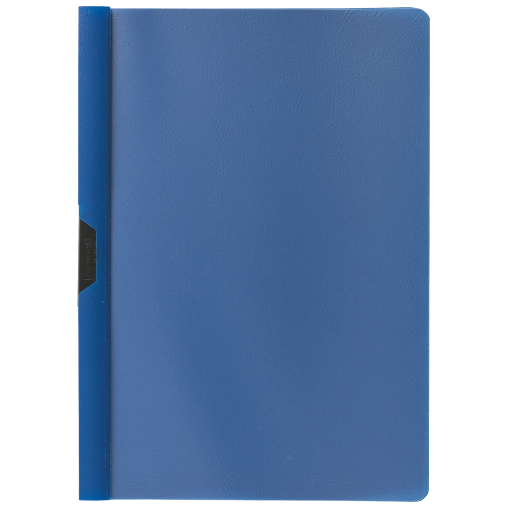 Cliphefter | A4, stabile Metallklammer, Füllhöhe: 10 mm, blau