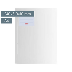 Schnellhefter FACT!pp | A4, Füllhöhe: 10 mm, arctic