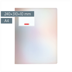 Schnellhefter FACT!pp | A4, Füllhöhe: 10 mm, perlmutt