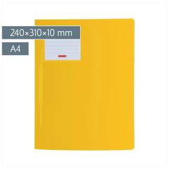 Schnellhefter FACT!pp | A4, Füllhöhe: 10 mm, gelb