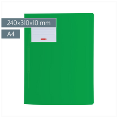 Schnellhefter FACT!pp | A4, Füllhöhe: 10 mm, grün