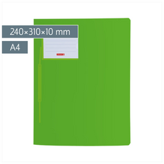 Schnellhefter FACT!pp | A4, Füllhöhe: 10 mm, kiwi