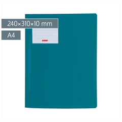 Schnellhefter FACT!pp | A4, Füllhöhe: 10 mm, türkis