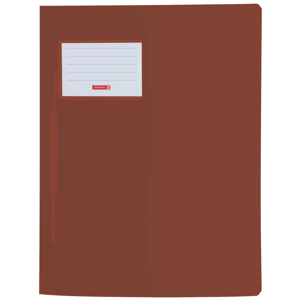 Schnellhefter FACT!pp | A4, Füllhöhe: 10 mm, braun