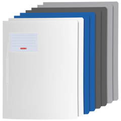 Schnellhefter „Business“ FACT!pp | A4, Füllhöhe: 10 mm, sortiert, 8 Stück