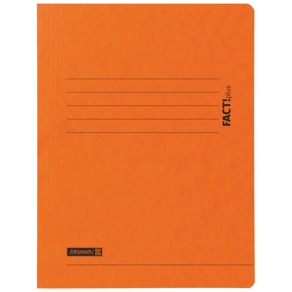 Jurismappe FACT!plus | A4, Füllhöhe: 10 mm, orange