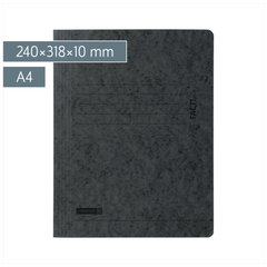 Jurismappe FACT!plus | A4, Füllhöhe: 10 mm, schwarz