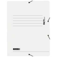 Sammelmappe FACT!plus | A4, Füllhöhe: 10 mm, weiß