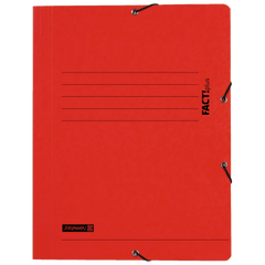 Sammelmappe FACT!plus | A4, Füllhöhe: 10 mm, rot