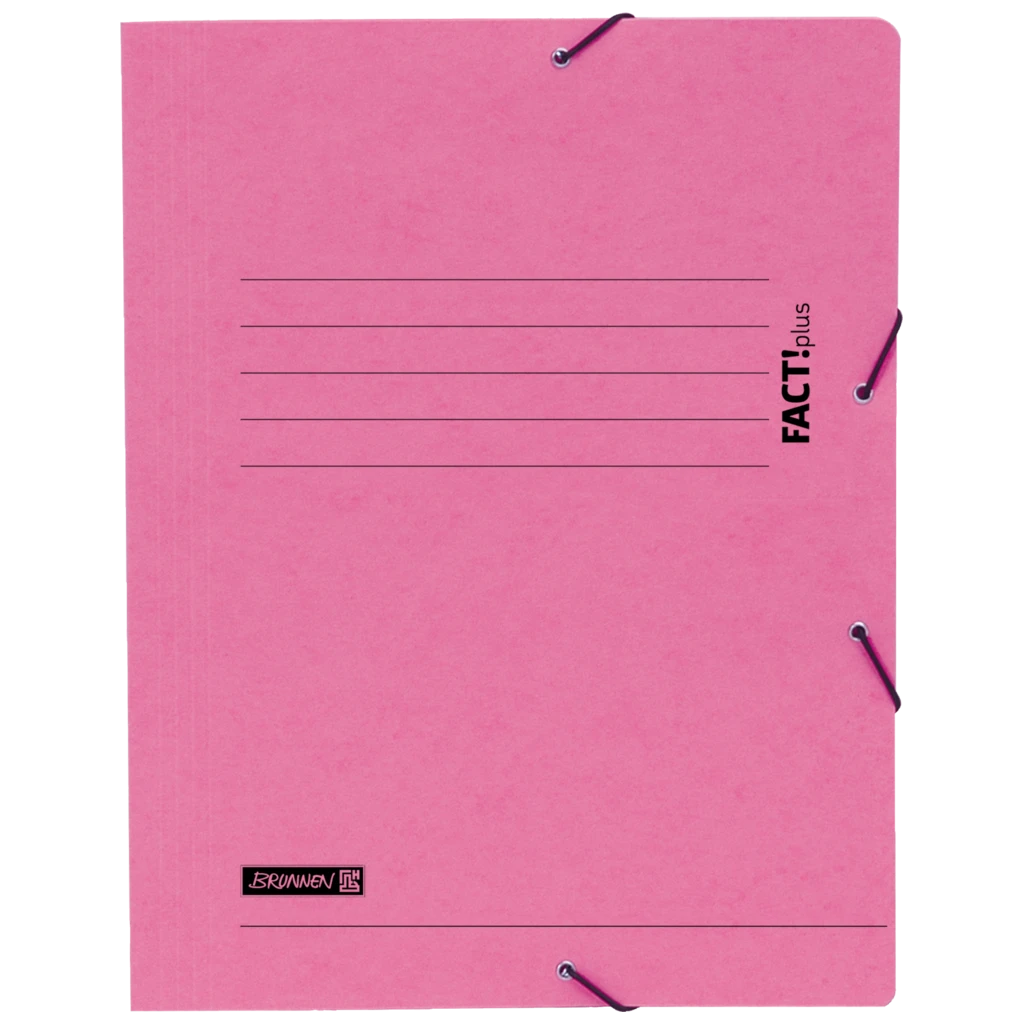 Sammelmappe FACT!plus | A4, Füllhöhe: 10 mm, rosa