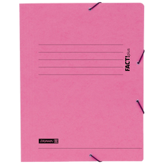 Sammelmappe FACT!plus | A4, Füllhöhe: 10 mm, rosa