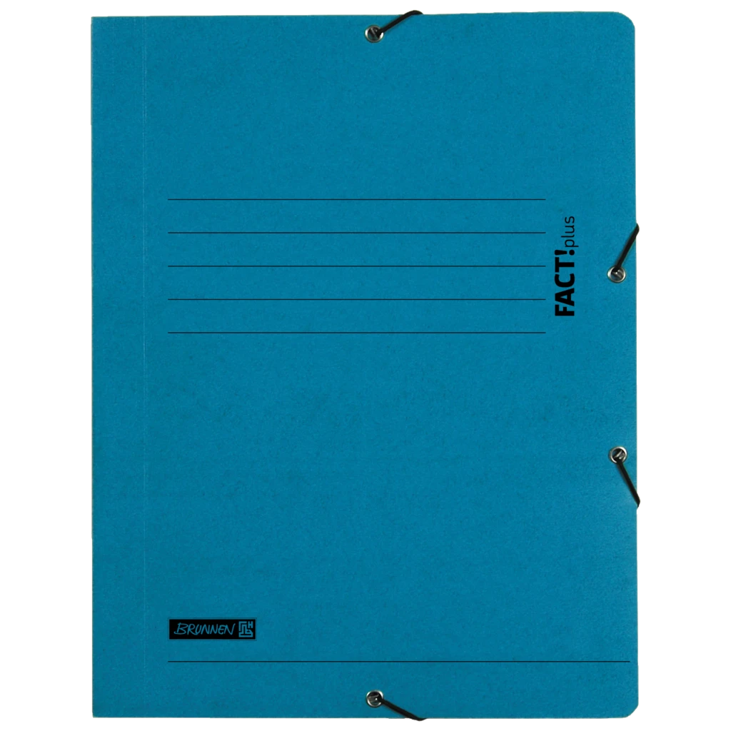Sammelmappe FACT!plus | A4, Füllhöhe: 10 mm, blau