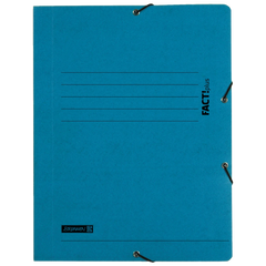 Sammelmappe FACT!plus | A4, Füllhöhe: 10 mm, blau