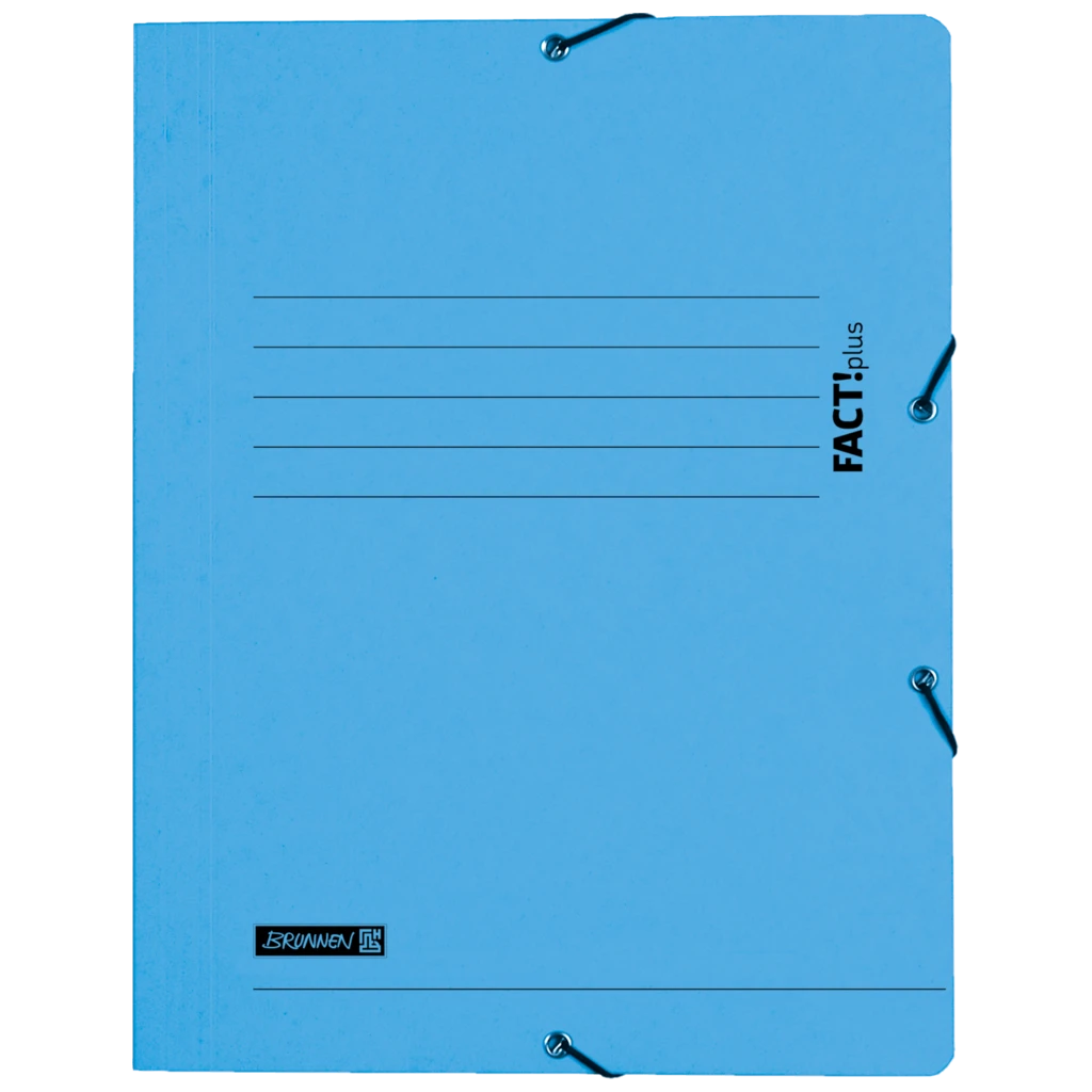 Sammelmappe FACT!plus | A4, Füllhöhe: 10 mm, hellblau