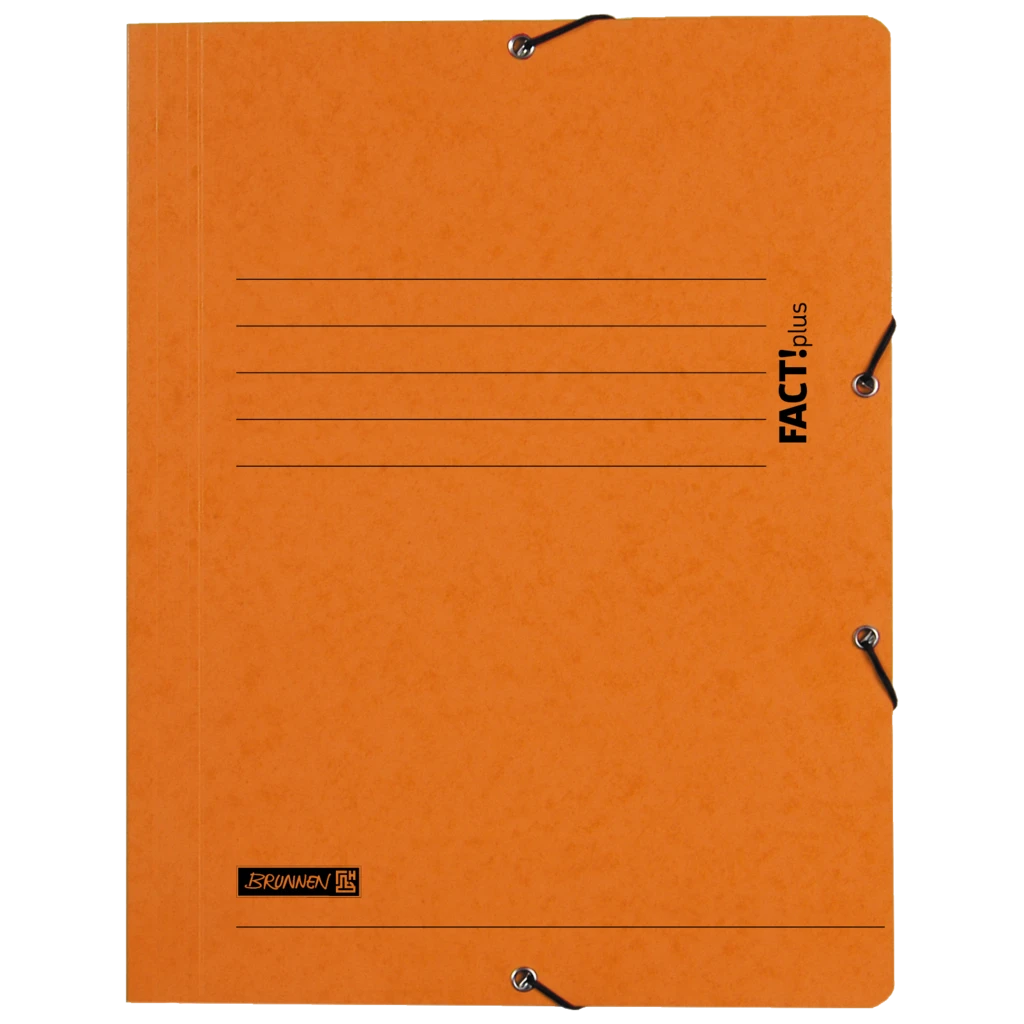 Sammelmappe FACT!plus | A4, Füllhöhe: 10 mm, orange