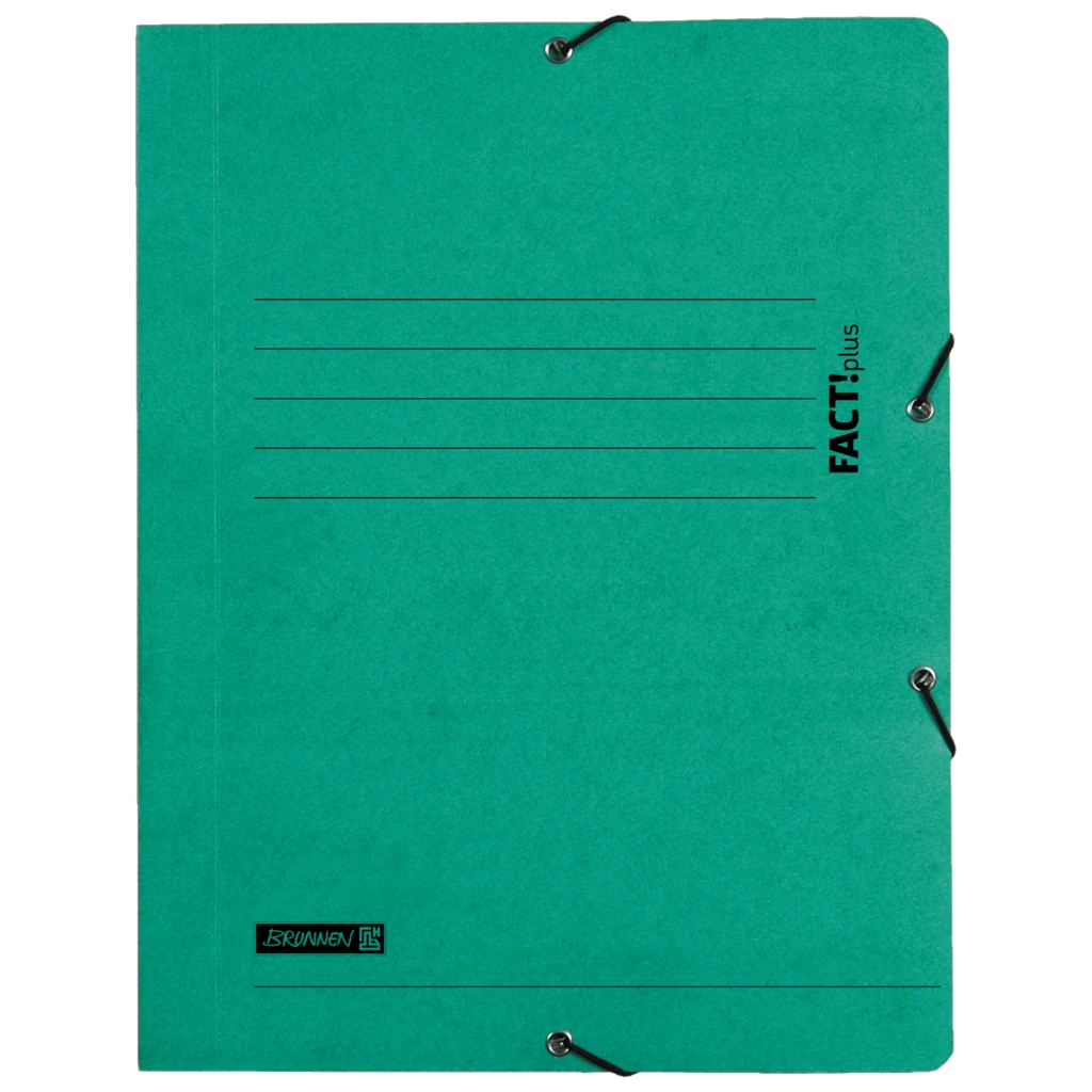 Sammelmappe FACT!plus | A4, Füllhöhe: 10 mm, grün