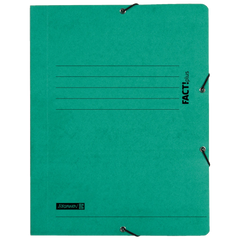 Sammelmappe FACT!plus | A4, Füllhöhe: 10 mm, grün