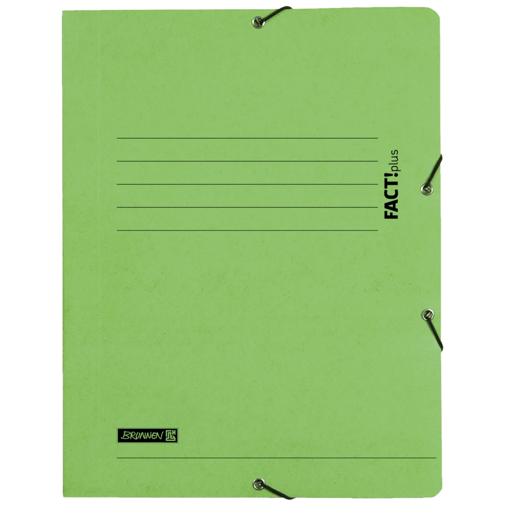 Sammelmappe FACT!plus | A4, Füllhöhe: 10 mm, hellgrün