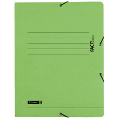 Sammelmappe FACT!plus | A4, Füllhöhe: 10 mm, hellgrün