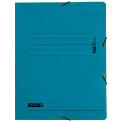 Sammelmappe FACT!plus | A4, Füllhöhe: 10 mm, türkis