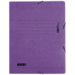 Sammelmappe FACT!plus | A4, Füllhöhe: 10 mm, violett