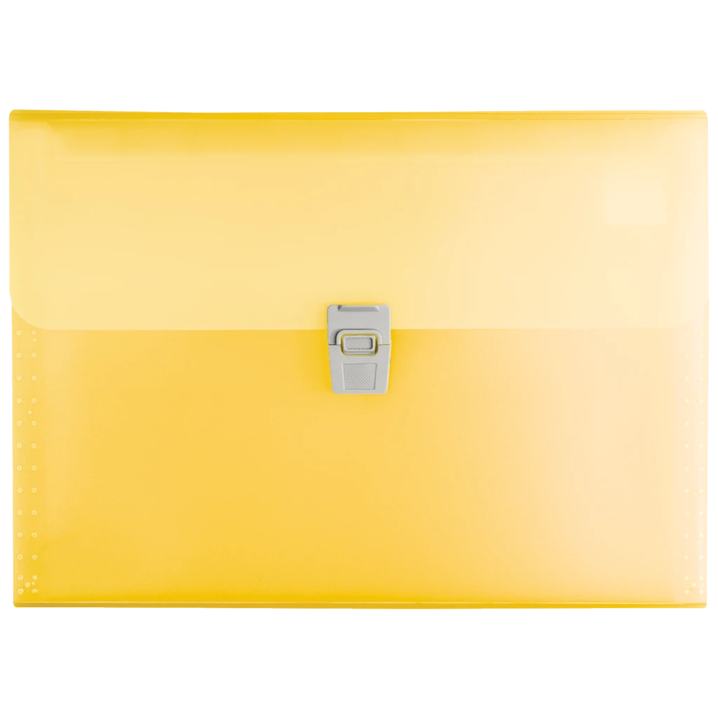 Fächermappe FACT!pp | A4, 10 Fächer, gelb