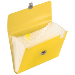 Fächermappe FACT!pp | A4, 10 Fächer, gelb