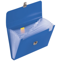 Fächermappe FACT!pp | A4, 10 Fächer, blau