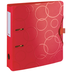 Ordner Colour Code | A4, 70 mm, Hebelmechanik, red