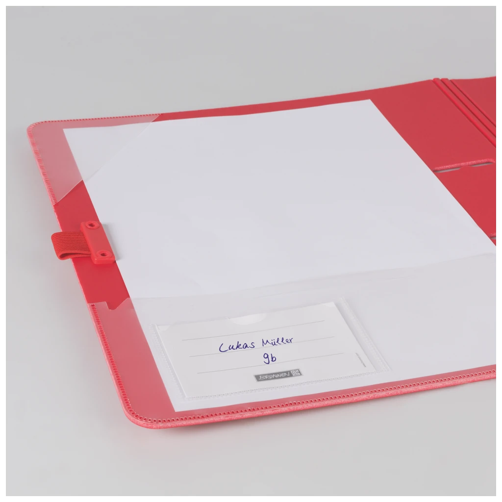 Ordner Colour Code | A4, 70 mm, Hebelmechanik, red