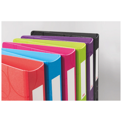 Ordner Colour Code | A4, 70 mm, Hebelmechanik, red