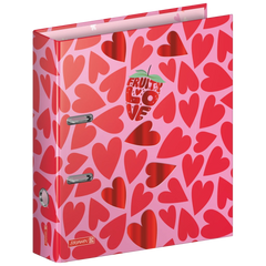 Ordner Fruity Love | A4, 70 mm, Hebelmechanik, rosa/rot