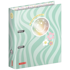 Ordner Happy Hippie | A4, 70 mm, Hebelmechanik, mint