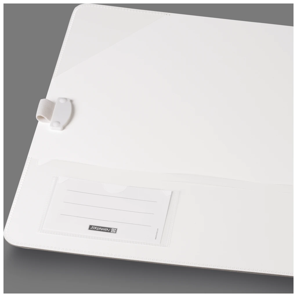 Ordner „WAVE“ | A4, 50 mm, Hebelmechanik mit gummiertem Griff, weiß