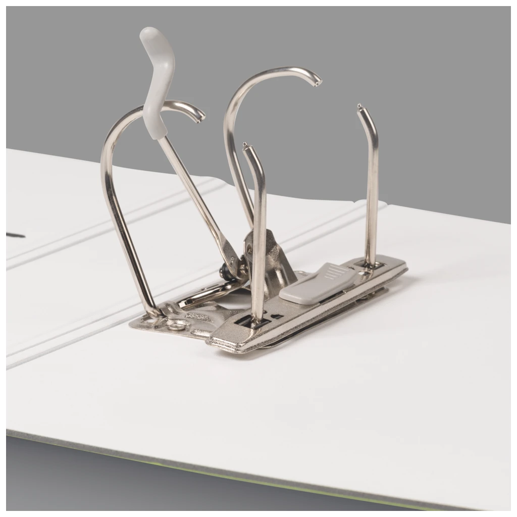 Ordner „WAVE“ Colour Code | A4, 50 mm, Hebelmechanik mit gummiertem Griff, azur