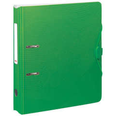 Ordner „WAVE“ | A4, 50 mm, Hebelmechanik mit gummiertem Griff, dunkelgrün