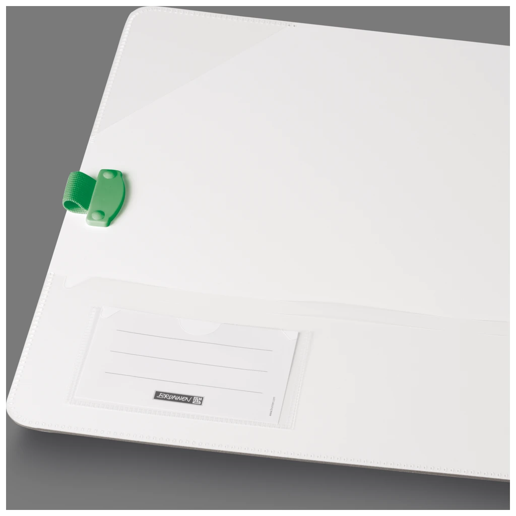 Ordner „WAVE“ | A4, 50 mm, Hebelmechanik mit gummiertem Griff, dunkelgrün