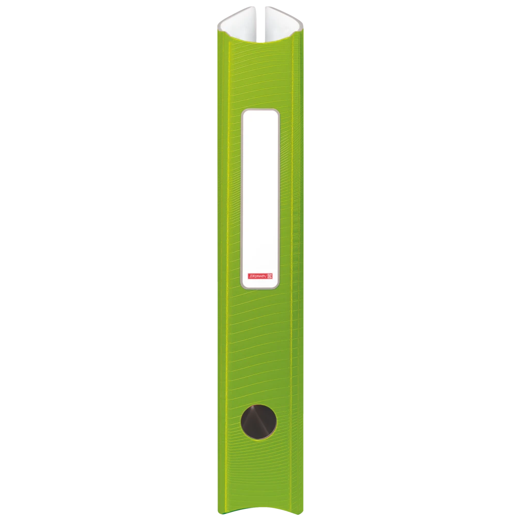 Ordner „WAVE“ Colour Code | A4, 50 mm, Hebelmechanik mit gummiertem Griff, kiwi