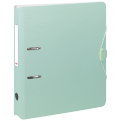 Ordner „WAVE“ Colour Code | A4, 50 mm, Hebelmechanik mit gummiertem Griff, mint
