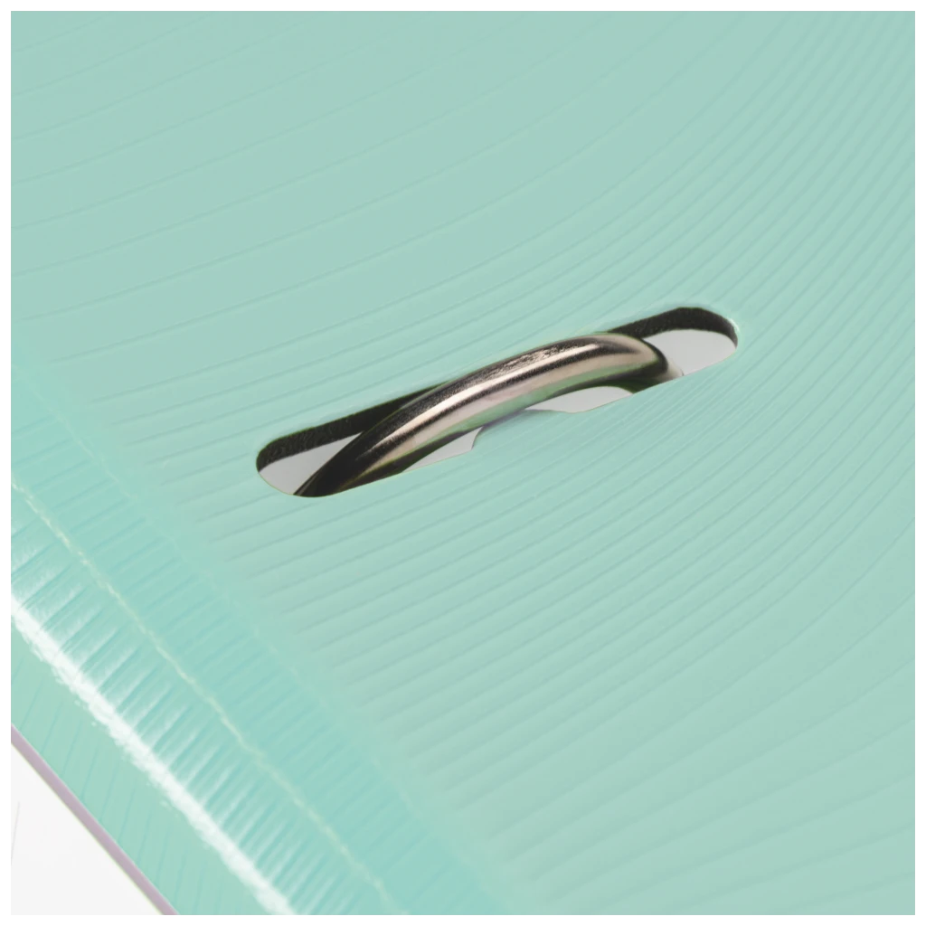 Ordner „WAVE“ Colour Code | A4, 50 mm, Hebelmechanik mit gummiertem Griff, mint