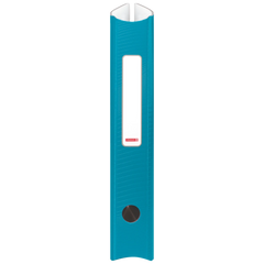 Ordner „WAVE“ | A4, 50 mm, Hebelmechanik mit gummiertem Griff, türkis