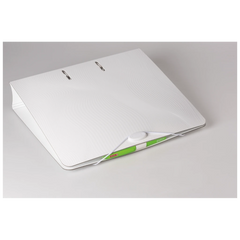 Ordner „WAVE“ | A4, 70 mm, Hebelmechanik mit gummiertem Griff, weiß