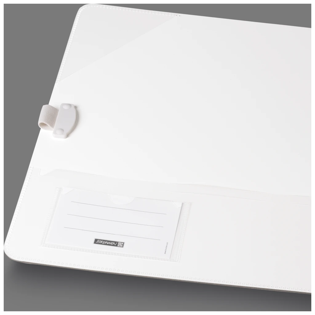 Ordner „WAVE“ | A4, 70 mm, Hebelmechanik mit gummiertem Griff, weiß