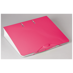 Ordner „WAVE“ Colour Code | A4, 70 mm, Hebelmechanik mit gummiertem Griff, tulip