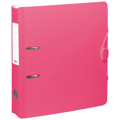 Ordner „WAVE“ Colour Code | A4, 70 mm, Hebelmechanik mit gummiertem Griff, tulip