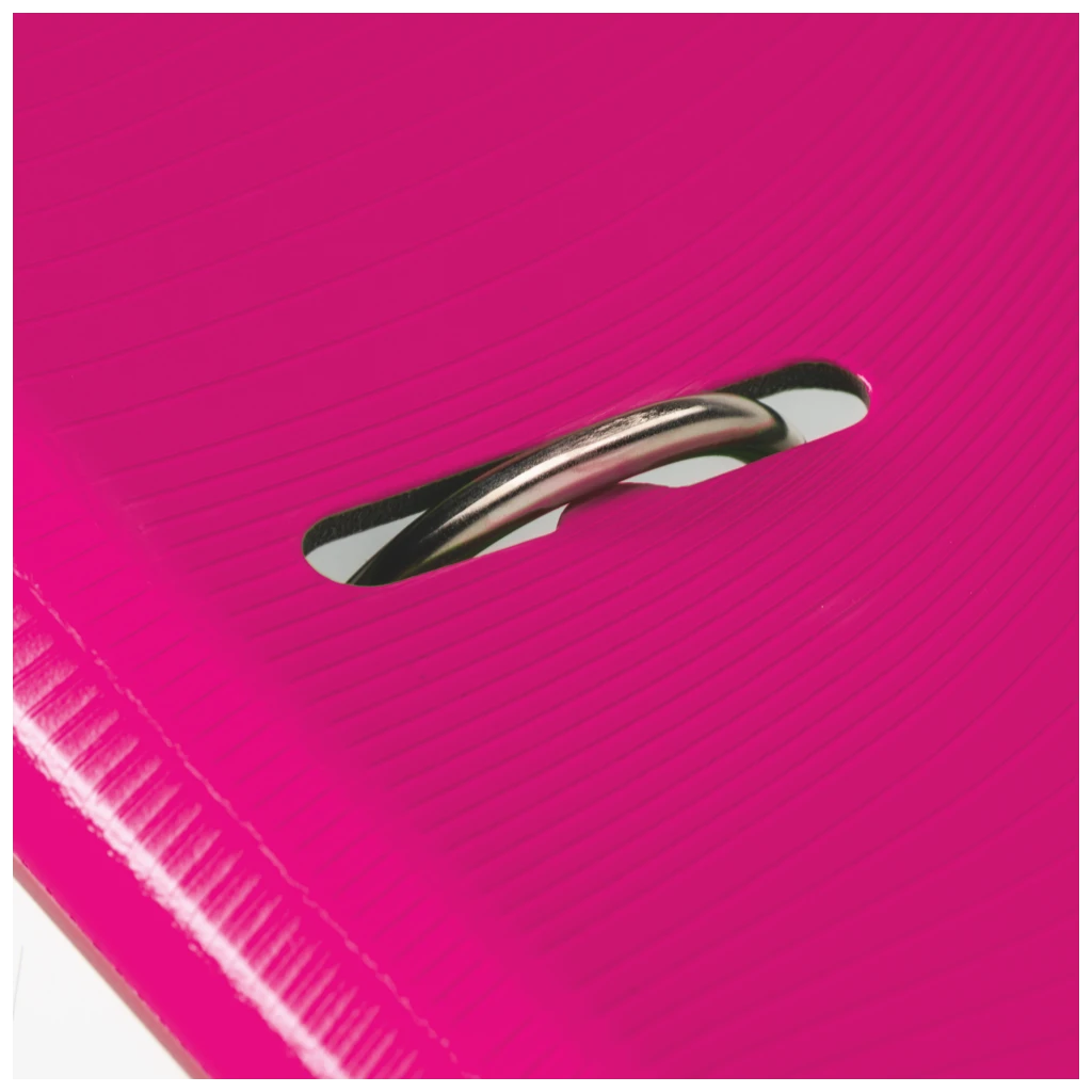 Ordner „WAVE“ Colour Code | A4, 70 mm, Hebelmechanik mit gummiertem Griff, pink