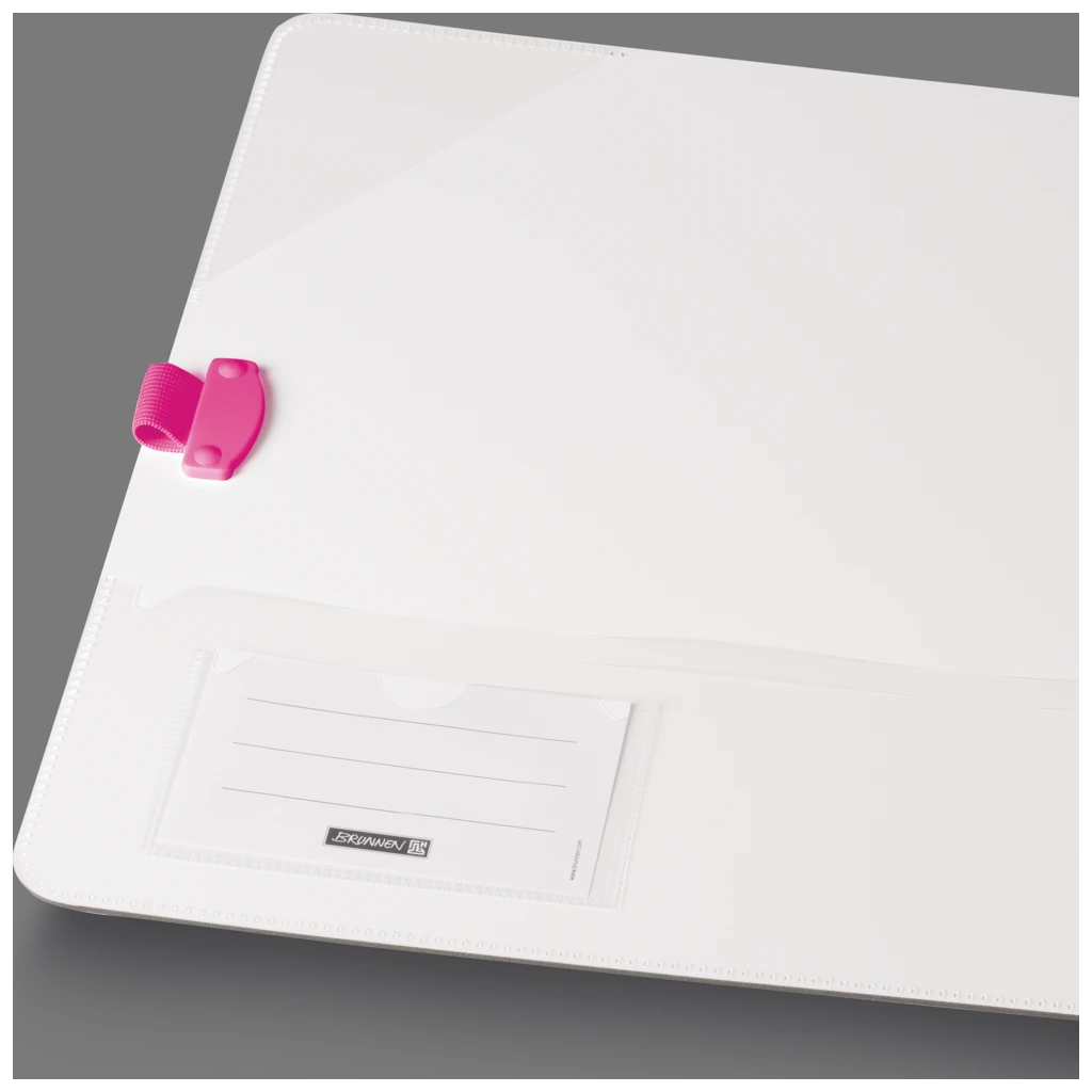 Ordner „WAVE“ Colour Code | A4, 70 mm, Hebelmechanik mit gummiertem Griff, pink