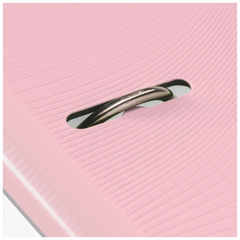 Ordner „WAVE“ Colour Code | A4, 70 mm, Hebelmechanik mit gummiertem Griff, rose