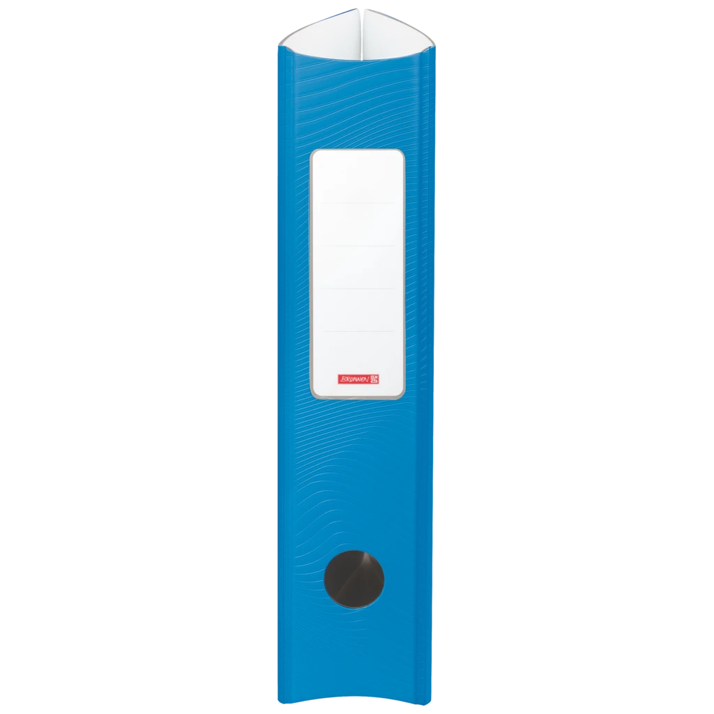 Ordner „WAVE“ Colour Code | A4, 70 mm, Hebelmechanik mit gummiertem Griff, azur